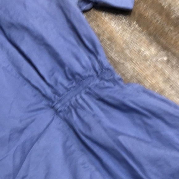 Acne Empire Waist Bohemian Peasant Blouse 34 - Picture 3 of 5